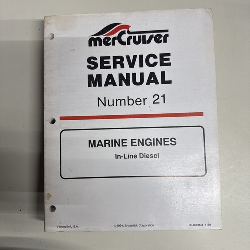 Mercruiser service manual - service,