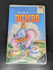 Walt Disney's Dumbo VHS Black