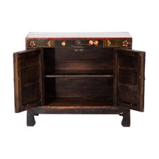 Antico comò cinese dipinto