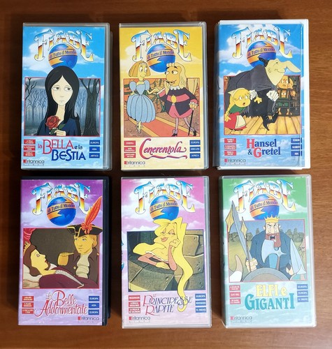 Vhs fiabe tutto mondo - vhs,