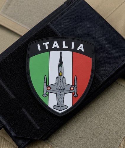 Italian airforce patch pvc - italian,
