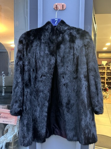 Saga mink fourrure - fourrure, dark