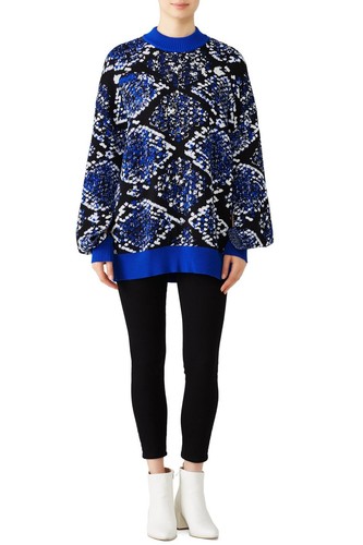 Maglione msgm milano blu - maglione,