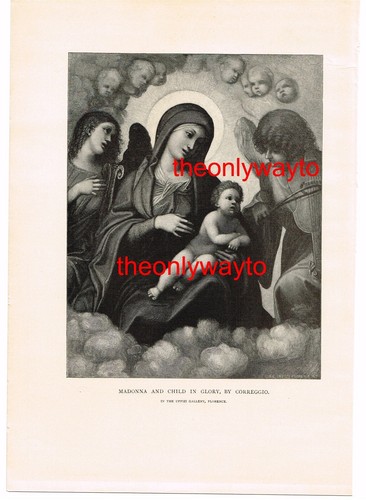 Madonna bambino gloria - madonna, e