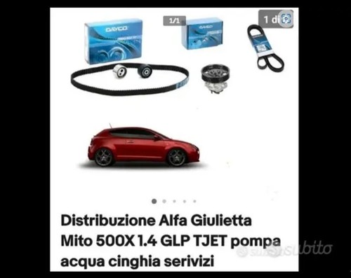 Ricambi auto alfa - alfa, giulietta