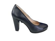 Decollete' in pelle, tacco 90