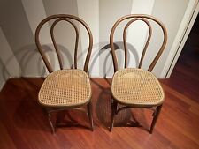 Sedie Viennesi In Legno e Vimini