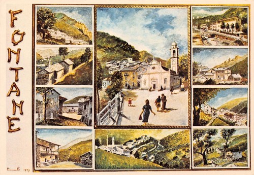 Cartolina fontane suoi - i,