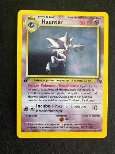 Haunter holo fossil - haunter, 1