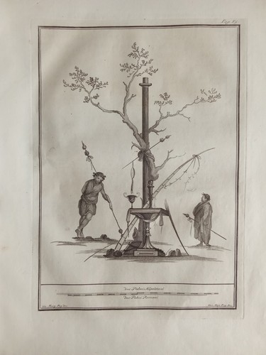 Incisione ercolano 1750 - incisione,