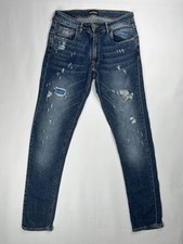 Jeans Strappati Blu Frankie