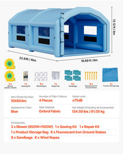 VEVOR Cabina Di Verniciatura