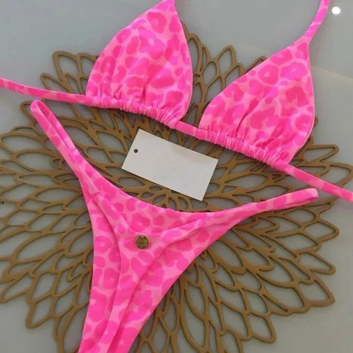 Bikini rosa fluo - rosa, con