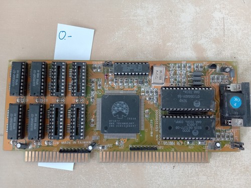 Vintage isa 16bit vga - vintage, oak