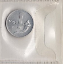 1 Lira 1957 REPUBBLICA ITALIANA Lotto 3 Pz FDC
