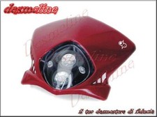 Maschera Faro ROSSA NUKE per