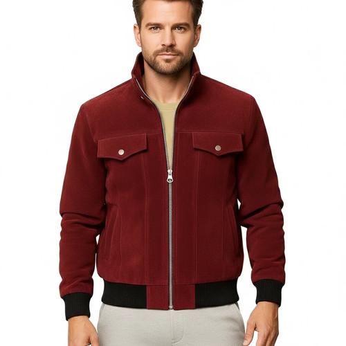 Giacca bomber party borgogna - bomber,