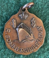 Medaglia Stemma Regia Marina Nave Regio Sommergibile Adva Africa AOI