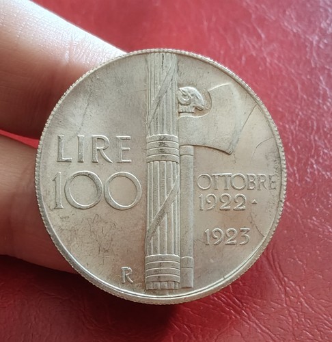 100 lire 1923 riconio di - lire,