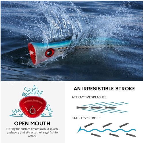 Esca pesca popper in - pesca,