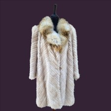 Pelliccia di Visone Bianca -