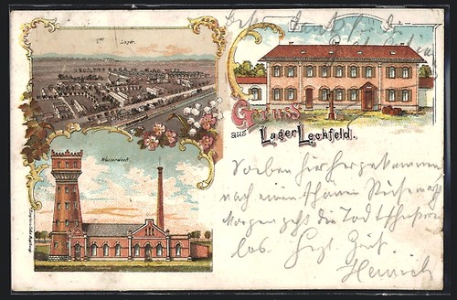 Litografia lager lechfeld - litografia,