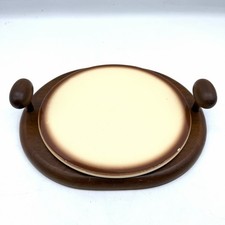 ARTEK vassoio di portata piatto Ceramica Legno Vintage Design Alvar Aalto