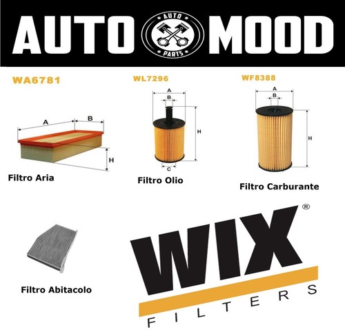 Kit filtri tagliando passat - filtri, vw