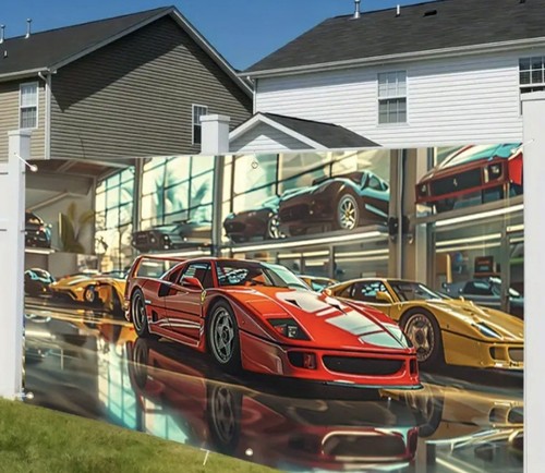 F40 ferrari banner poster - f40, banner/poster