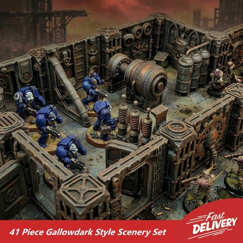 Gallowdark style space hulk - space,