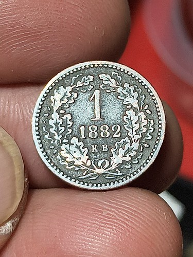 Moneta krajczar 1882 kb - krajczar,