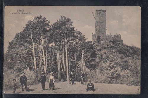 Cartolina como castello - como,