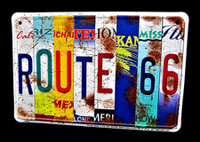 Targhe Route 66 STATES - *