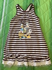 vestito bimba 8 anni a righe Monnalisa