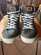 Rip Curl Scarpa Lacci FW-09 Men US 13 Eur 47 Pelle Marrone Uomo