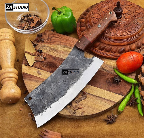 Coltello chef fatto - da, mano