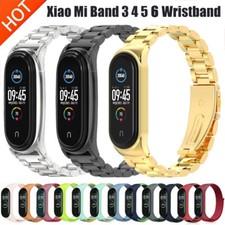 Cinturino in metallo per Xiaomi Mi Band 6 5 4 3 acciaio inox cinturino smart watch