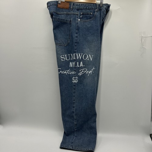 Sumwon jeans baggy uomo - sumwon, taglia