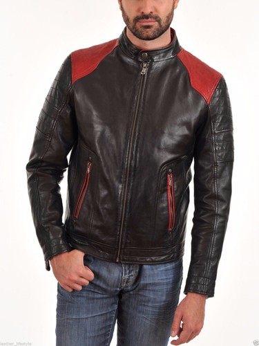 Giacca uomo vera - pelle, di