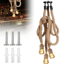 Lampada a Sospensione in Corda