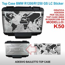 Adesivo valigia top case vario