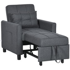 HOMCOM Poltrona Letto con