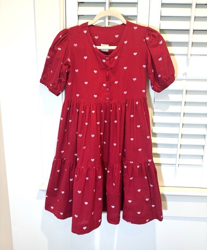 Abito bambina rosso utsa - abito,