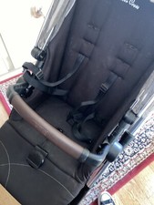 carrozzina a croce argento