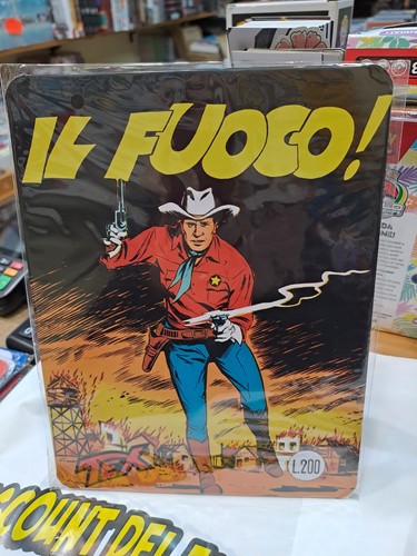 Tex targa metallo - tex, "il