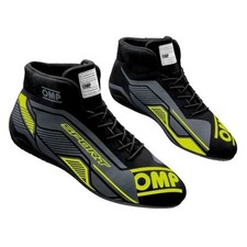 Scarpe da corsa Rally Race stivali OMP SPORT (omologati FIA) nero fluo - tagl...