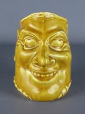 BERNARD PARTICOLARE VASO CARAFFA ANTROPOMORFA CERAMICA FRANCESE XX SEC.