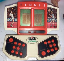 Tennis GIG handheld videogame video gioco vintage retro elettronico