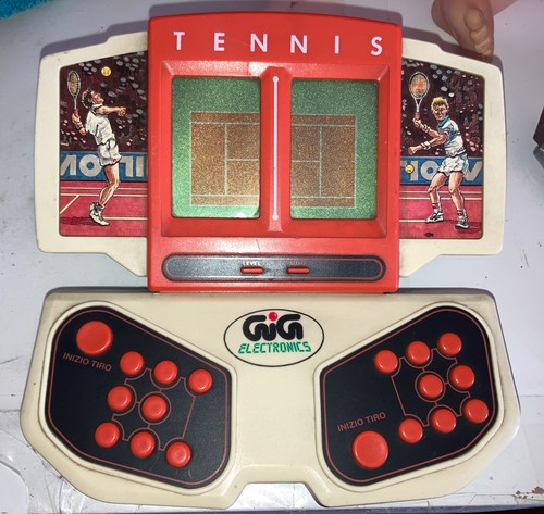 Tennis gig handheld - handheld, videogame