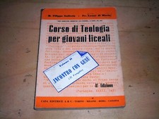 CORSO DI TEOLOGIA PER GIOVANI LICEALI VOL.II - GALLESIO/DI MARIA 1953